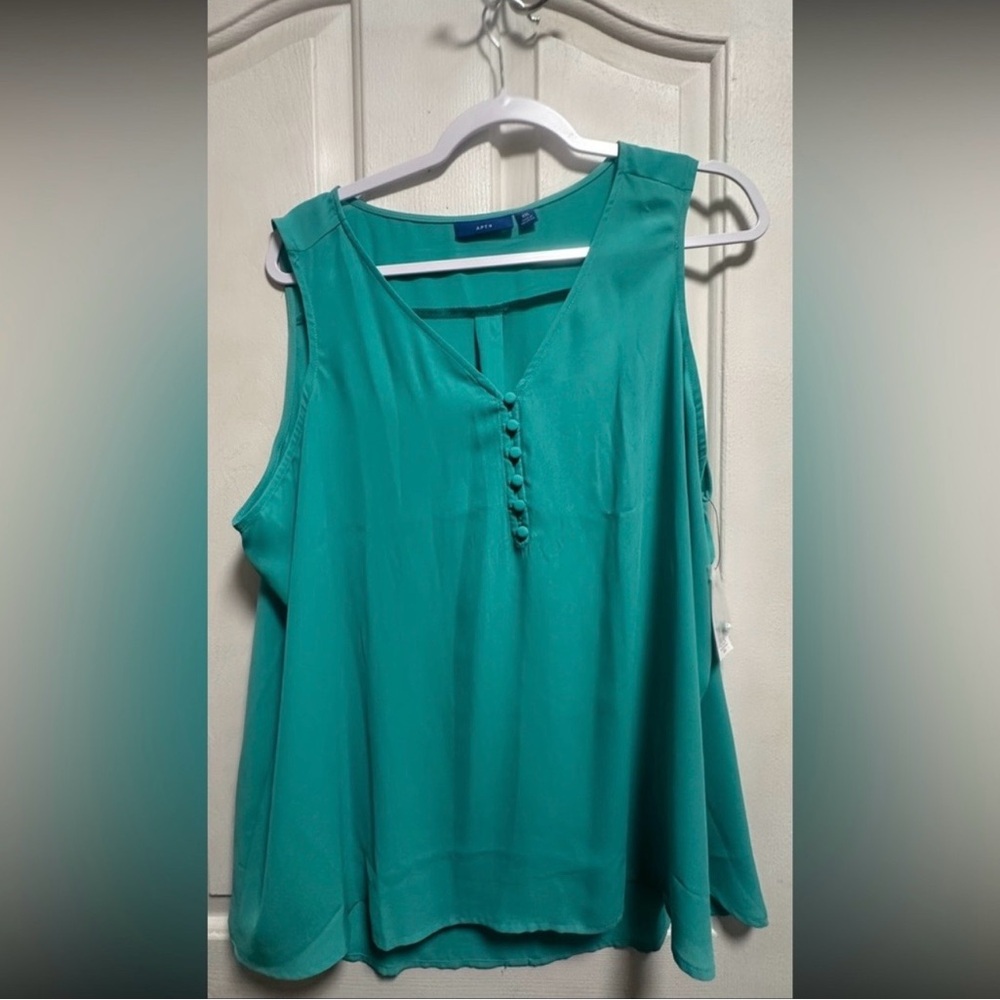Apt. 9 Women's Vibrant Teal Blouse